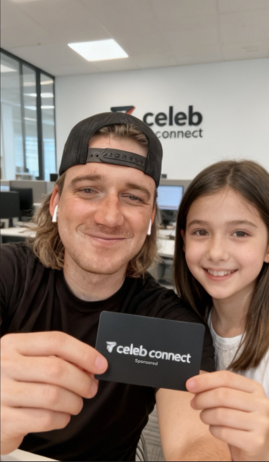 Fan meeting celebrity